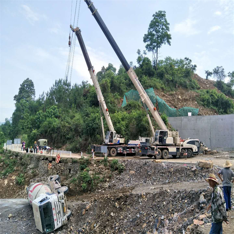 镇江镇江24小时应急道路救援吊装吊装现场实拍